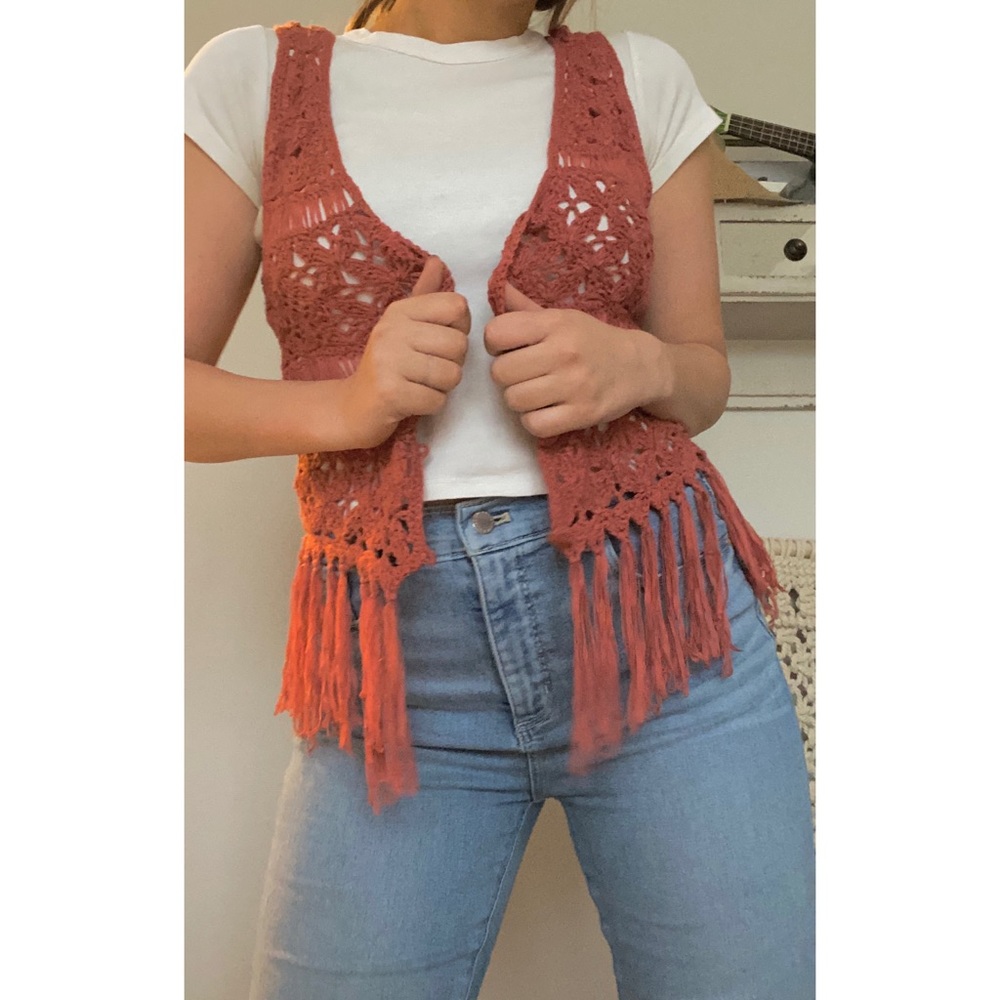 Crochet Boho Vest